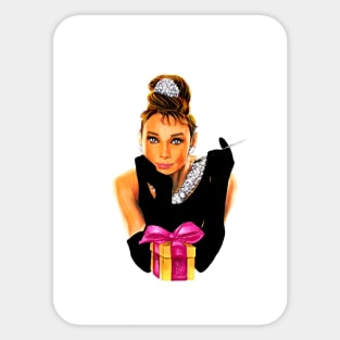 Holly Golightly Sticker